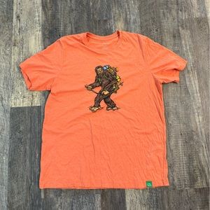 Wild Tribute Hiking Sasquatch T shirt